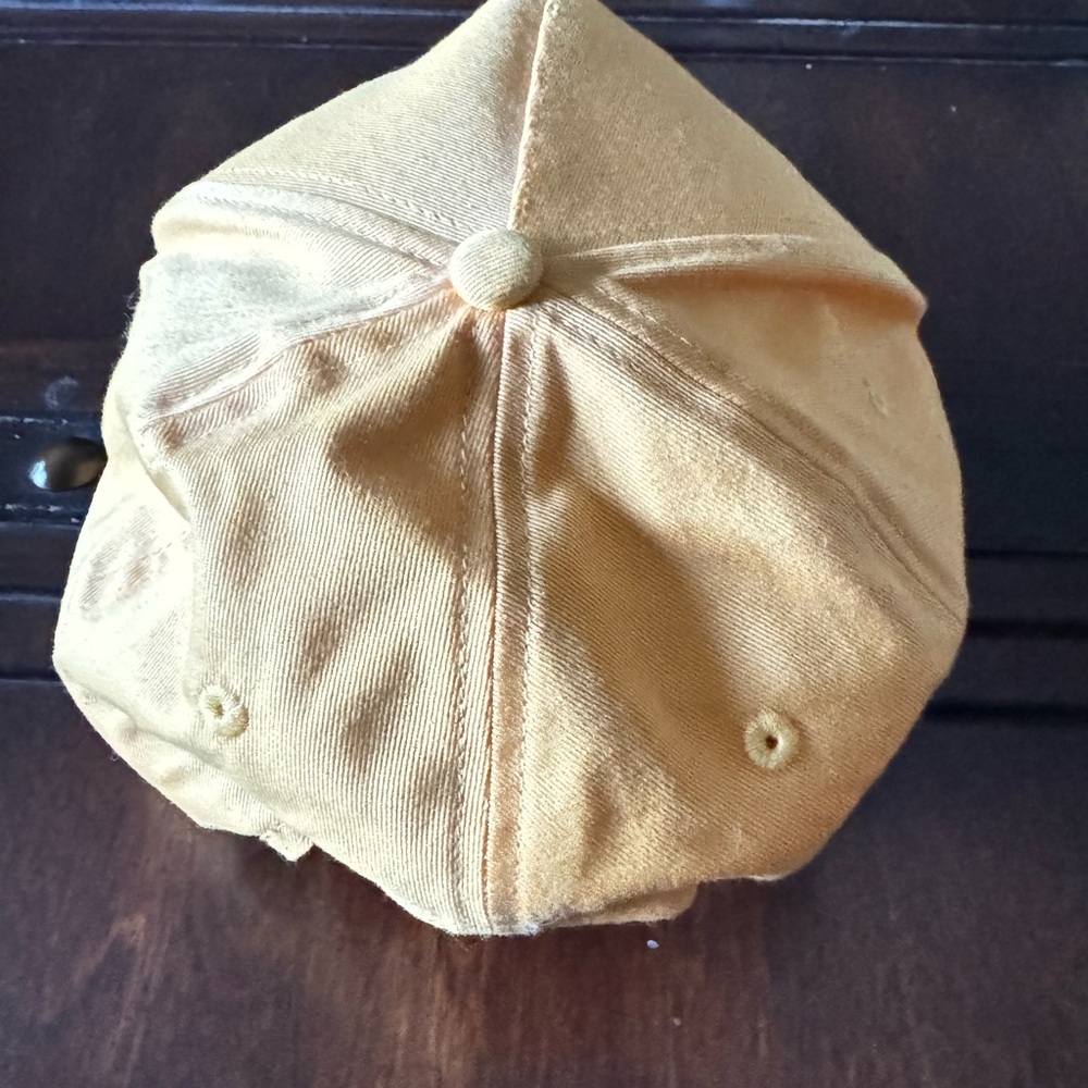 Akron Ohio Area W.B.A Baseball Hat Cap Yellow Hat Sports Gear - Picture 4 of 5